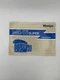 Mamiya M645 Super Medium Format Film Camera Instructions Booklet