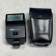Canon Speedlite 188A Flash Camera Accessory OS Black Vintage SLR Shoe Mount Case