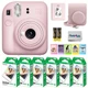 FUJIFILM INSTAX MINI 12 Instant Film Camera (Blossom Pink)