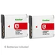 Kastar NP-BG1/FG1 Batteryfor Sony CyberShot DSC-W130 DSC-W150 DSC-W200 DSC-W300 
