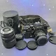 Ricoh XR-2 35mm Film Camera w/ 50mm W/ Additional Lens Untested As-Is