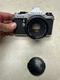 Pentax ME Super 35mm SLR Film Camera With 50mm Lens not tested