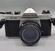 Pentax Asahi K1000 SLR 35mm Film Camera w/Pentax-M 1:2 50mm Lens - Tested