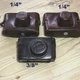 FED-2,FED-3,FED-C Film Camera leather Case,tripod thread 1/4'' or 3/8''
