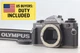 ⏯️ [Unused w/ Grip] Olympus OM-3 Ti Titan Black 35mm SLR Film Camera Body JAPAN