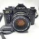 Canon A-1 A1 35mm SLR Film Camera w/ 50mm FD lens Kit - Tested & Working Great!