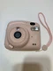 Fujifilm Instax Mini 11 Blush Pink Instant Auto Exposure Camera W/ Wrist Band