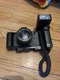 AKIRA 7000DVT FOCUS FREE 35 MM CAMERA WITH FLASH untested