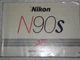 ORIGINAL NIKON INSTRUCTION MANUAL FOR NIKON N90S AF 35MM FILM CAMERA