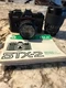 Fuji STX-2 SLR 35mm film camera + 50mm f/1.9 lens FOR PARTS NOT WORKING