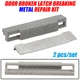 For Nikon F100 Series Back Film Door Broken Latch Breaking Metal Repair Kit 2Pcs