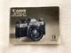 Canon AE-1 - Camera Instruction Book Manual