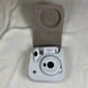 Fujifilm Instax Mini 11 Instant Camera White w/ Case FOR PARTS ONLY