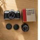 Vintage Canon AE-1 35mm SLR Film Camera - 50mm f/1.8 (w/ Box) + 28mm f/2.8 Lens