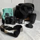 Yashica FX-3 Super 2000 Black SLR Camera Kit w/ 80-200mm Lens, Flash, Bag