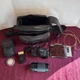 Vivitar V2000 35mm SLR film camera with 70-210mm macro zoom lens  & Carry Case
