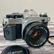 Canon AE-1 Program SLR Film Camera w/ Canon Lens FD 50mm F1.8sc!（shutter squeak）