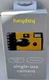 Heyday Single-Use 35mm Film Camera Yellow Built-In Flash 27 Exposures New