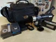 JVC GR-SXM240 Compact VHS Camcorder Black For Parts Not Tested