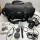 Canon EOS 3000N 35mm Film Camera With Canon 28-80mm Lens Bag Films Filter Bundle