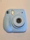 Fujifilm Instax Mini 7+ Instant Compact Camera - Light Blue/Sky Blue, Tested 