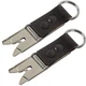 Pair Camera Neck Strap Clips For Rolleiflex 2.8E 2.8F 2.8FX F4 3.5C 3.5E 3.5F