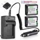 Kastar Battery Travel Charger for Panasonic CGR-DU07 CGA-DU07 PV-GS150 PV-GS180