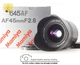 [Almost Unused in BOX] Mamiya 645 AF 45mm f/2.8 Lens For 645AF AFD II From JAPAN