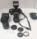Minolta 7000 Maxxum Film 35mm SLR Camera with 2 Lense & Flash Etc. Tested Works