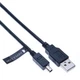 4-Pin USB Camera Cable for Kodak Easyshare X6490, DX7440, 3 feet, Black 