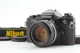 [MINT] Honeycomb Nikon FE2 35mm Film Camera Black AI-S 50mm f1.4 Lens From JAPAN