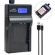 LCD Battery Charger For Olympus Stylus 1010 1020 1030 SW 9000 9010 Li-50B
