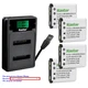 Kastar Battery LZD2 Charger for Fuji NP-45 NP45A 45B 45S Fujifilm instax Mini 70