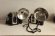 Argus 75 and Brownie Starflex Camera  w/ Flash attachments