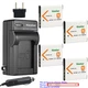 Kastar Battery Slim Charger for Sony NP-BN1 BC-CSN & Sony Cyber-shot DSC-W830