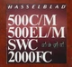 HASSELBLAD 500C/M-500EL/M-SWC-2000FC BROCHURE, 1976/178946