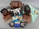 Voigtlander Prominent 35mm Film Camera with Nokton 1.5/50 Lens and Accessories