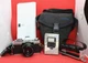 1980 Minolta XG1 SLR 35mm Film Camera w/Lens, Tiffen Case, Flash & L-Bracket