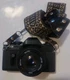 KS Super ii 35 mm Sears Camera With Original Neck Strap SR2000 All Buttons Work!