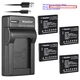 Kastar Battery Slim Charger for Panasonic DMW-BCK7E & Panasonic Lumix DMC-FH25