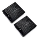 2x Li-ion Battery Pack For Ricoh DB-60 DB-65 BJ-6 G600 G700 SE G800 GX200 GX100