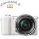 Sony Alpha A5100 Mirrorless Digital Camera 24.3 MP w/ 16-50mm Lens AF Lock White