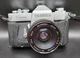Yashica TL- Super 35mm SLR Film Manual Camera w Rexagon Lens  and Box-Works