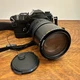 Chinon CE-4S Film Camera W/ 80-200mm 1:4.5 Lens (For Parts)