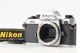 Final Late [Almost Unused] Nikon New FM2 FM2N Silver SLR Film Camera From JAPAN