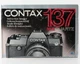 Contax 137 MA Quartz Manual Instructions Operating Manual