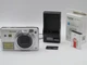 Sony Cybershot DSC-W150 8.1 MP Silver Digital Camera  8 GB SD Batteries Charger