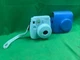 FUJIFILM Instax Mini 9 Ice Blue Instant Film Camera In Blue Case Tested (E3)