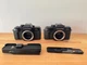  Two (2!) Contax 167MT Film Camera Bodies w/ 1 Battery Expander