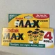 Expired Kodak Max Zoom Versatility Plus 800 ISO 35mm Film 4 Roll Pk 96 Exposures